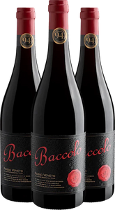 Kit 3 Baccolo Appassimento Rosso Veneto IGT por R$64,90 cada garrafa